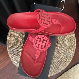Tommy Hilfiger Medium Red Sneakers